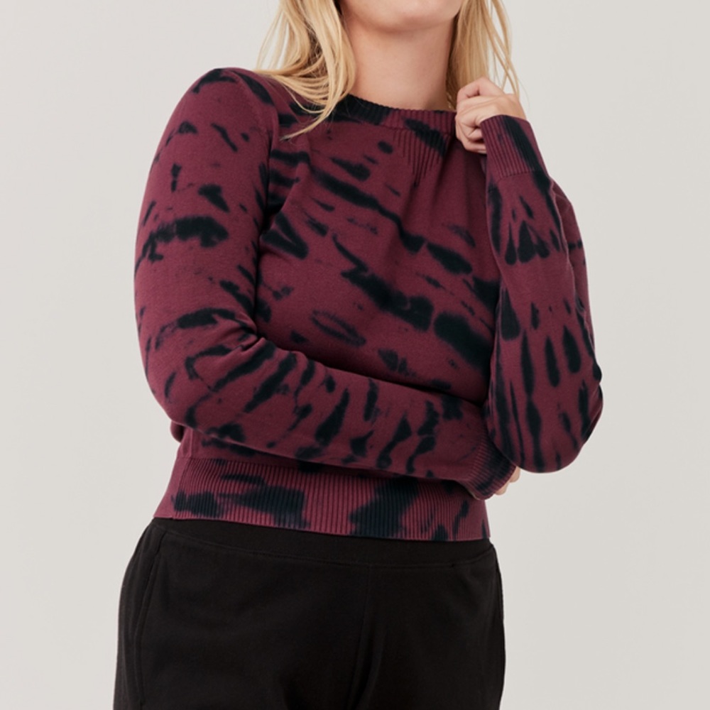 Pact Tie-dye Classic Crewneck Sweater